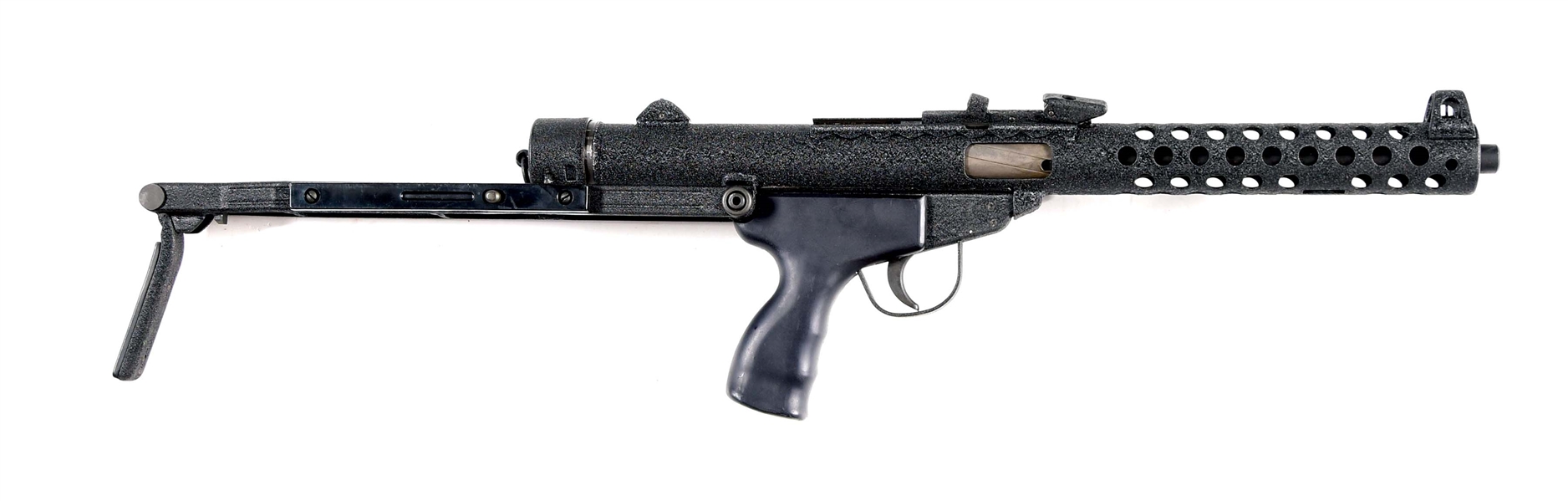 (N) EXCEPTIONALLY SCARCE HIGH CONDITION ORIGINAL SPANISH CETME C2 MACHINE GUN (STERLING LOOK ALIKE) (PRE-86 DEALER SAMPLE).