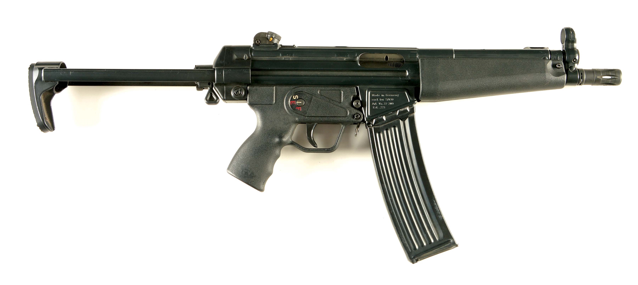 (N) HIGH CONDITION 1970’S VINTAGE HECKLER & KOCH MODEL 53A2 MACHINE GUN (PRE-86 DEALER SAMPLE).