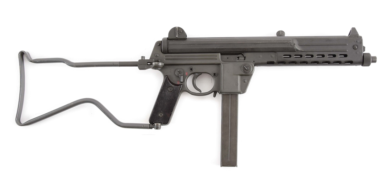 (N) EXCELLENT WALTHER MP-L MACHINE GUN (PRE-86 DEALER SAMPLE).