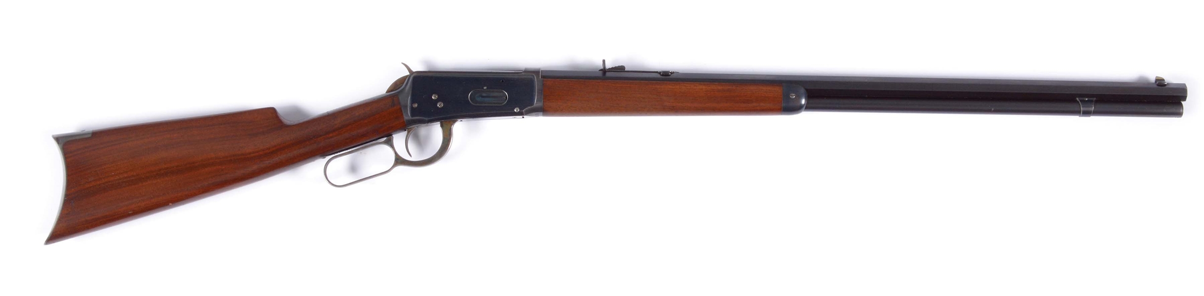 (A) HIGH CONDITION NEAR NEW ANTIQUE WINCHESTER MODEL 1894 .38-55 LEVER ACTION RIFLE (1895).