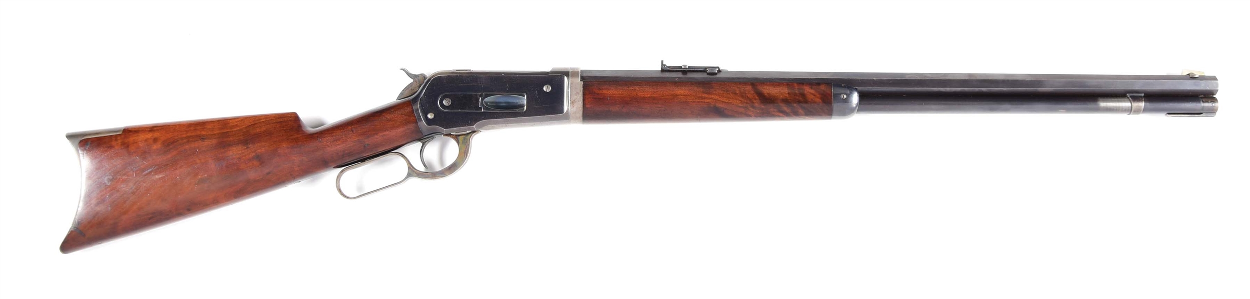 (A) ANTIQUE WINCHESTER MODEL 1886 TAKEDOWN RIFLE IN CALIBER .45-70 (1894).