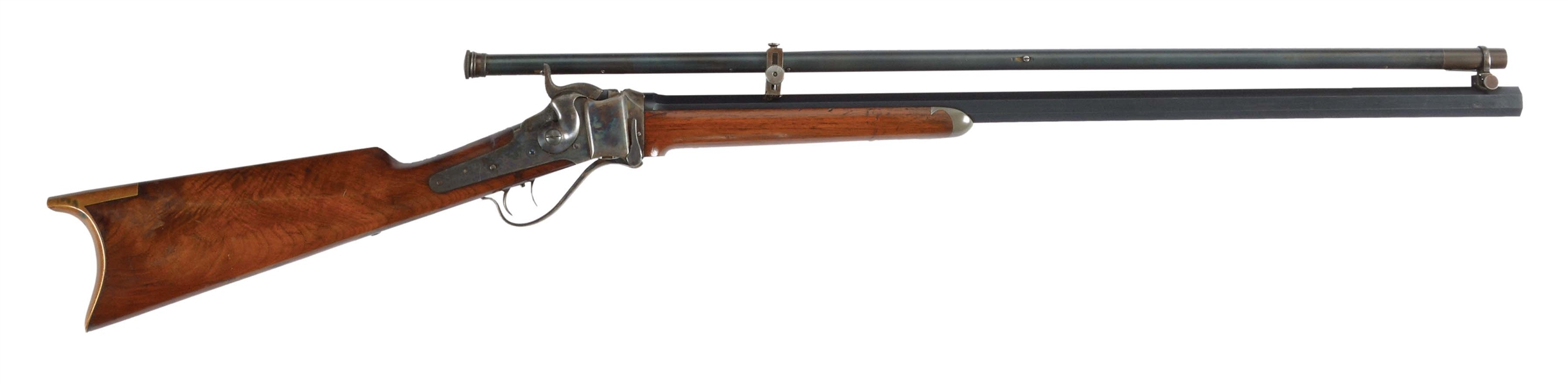 (A) SHARPS MODEL 1874 SPORTING RIFLE MADE FOR GEORGE H. PENFIELD, THE FIRST PRESIDENT OF THE SHARPS MANUFACTURING COMPANY.
