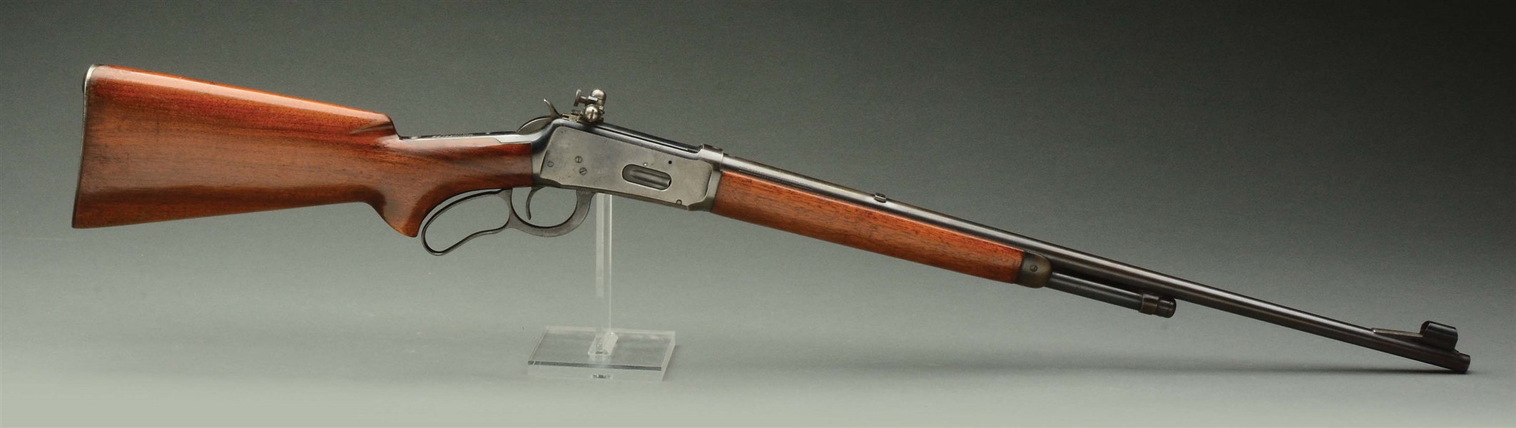 (C) PRE-WAR WINCHESTER MODEL 64 LEVER ACTION RIFLE.