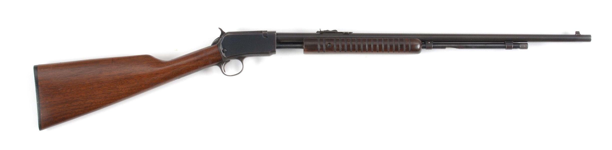 (C) WINCHESTER 62A SLIDE ACTION RIFLE.