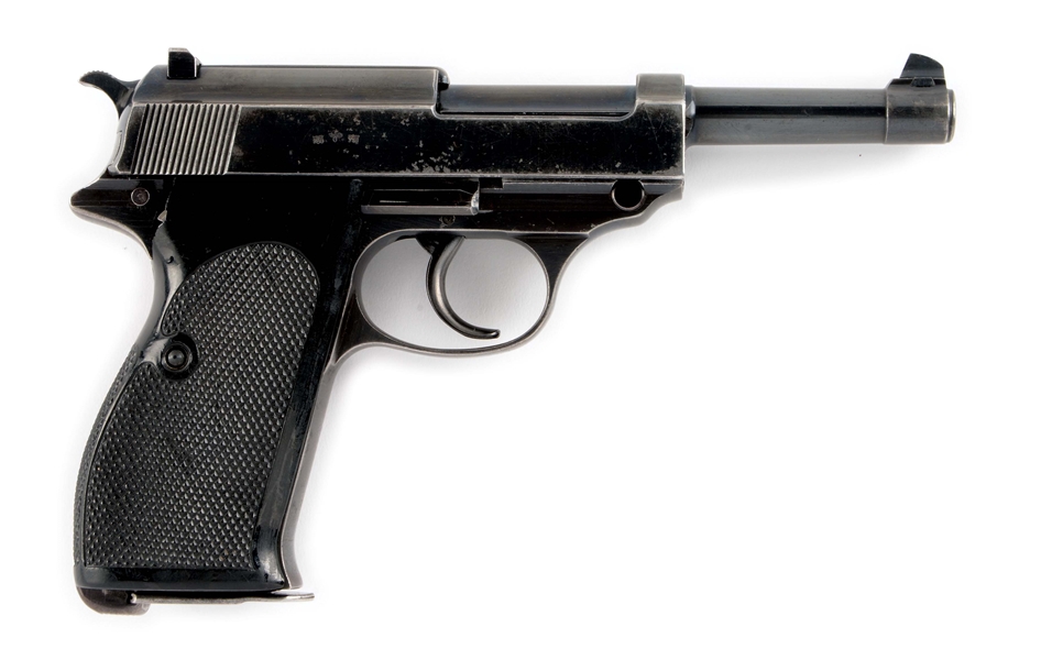 (C) SCARCE EARLY WWII NAZI GERMAN WALTHER ZERO SERIES P.38 9MM PISTOL, FOURTH VARIATION.