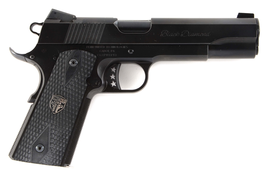 (M) CASED CABOT GUNS BLACK DIAMOND 1911 SEMI-AUTOMATIC PISTOL.