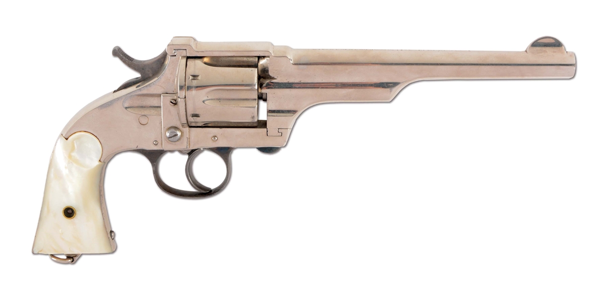 (A) MERWIN & HULBERT DOUBLE ACTION .44 M&H REVOLVER.