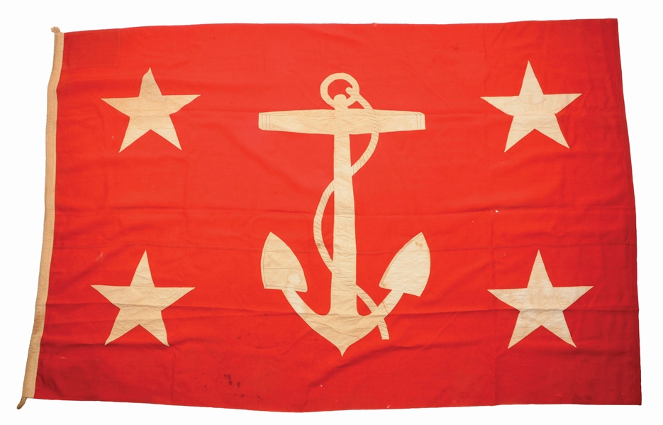 WORLD WAR II PERIOD UNDER SECRETARY OF THE US NAVY FLAG.
