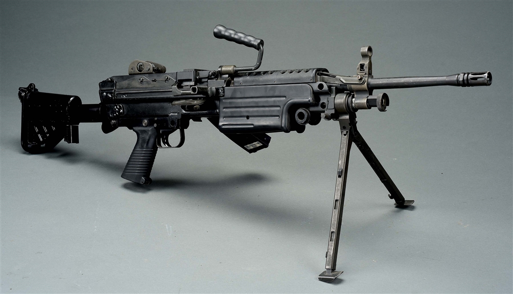 (N) INCREDIBLY RARE MODERN MILITARY FN MANUFACTURING "MINI-MI" MACHINE GUN (PRE-86 DEALER SAMPLE).