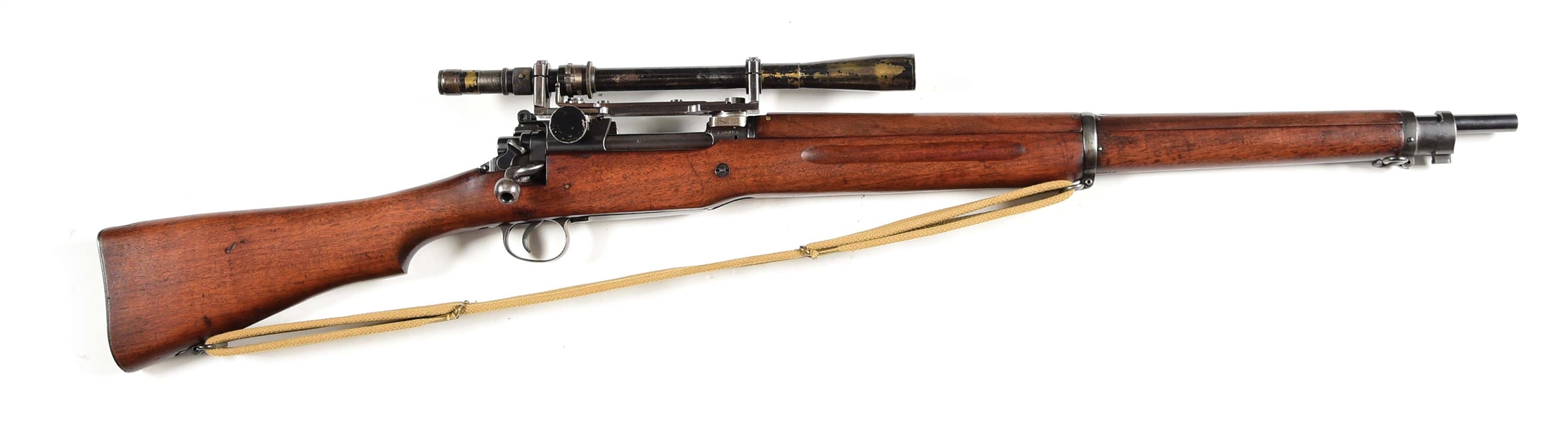 (C) IMPORTANT PATTERN ENFIELD P14 SNIPER PROTOTYPE BOLT ACTION RIFLE.