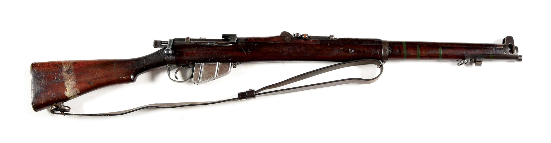 (C) SCARCE BRITISH ENFIELD SMLE COND II* .303 DATED 1901 & 1905 RIFLE. 
