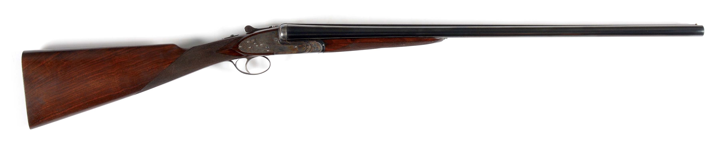 (M) PIOTTI SIDELOCK EJECTOR SINGLE TRIGGER GAME SHOTGUN WITH SPECIAL ORDER CASE HARDENED ACTION.