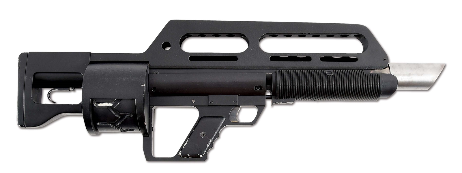 (N) THE ONLY REMAINING PANCOR MK3 “JACKHAMMER” SELECT FIRE REVOLVING SHOTGUN MACHINE GUN IN EXISTENCE (FULLY TRANSFERABLE).