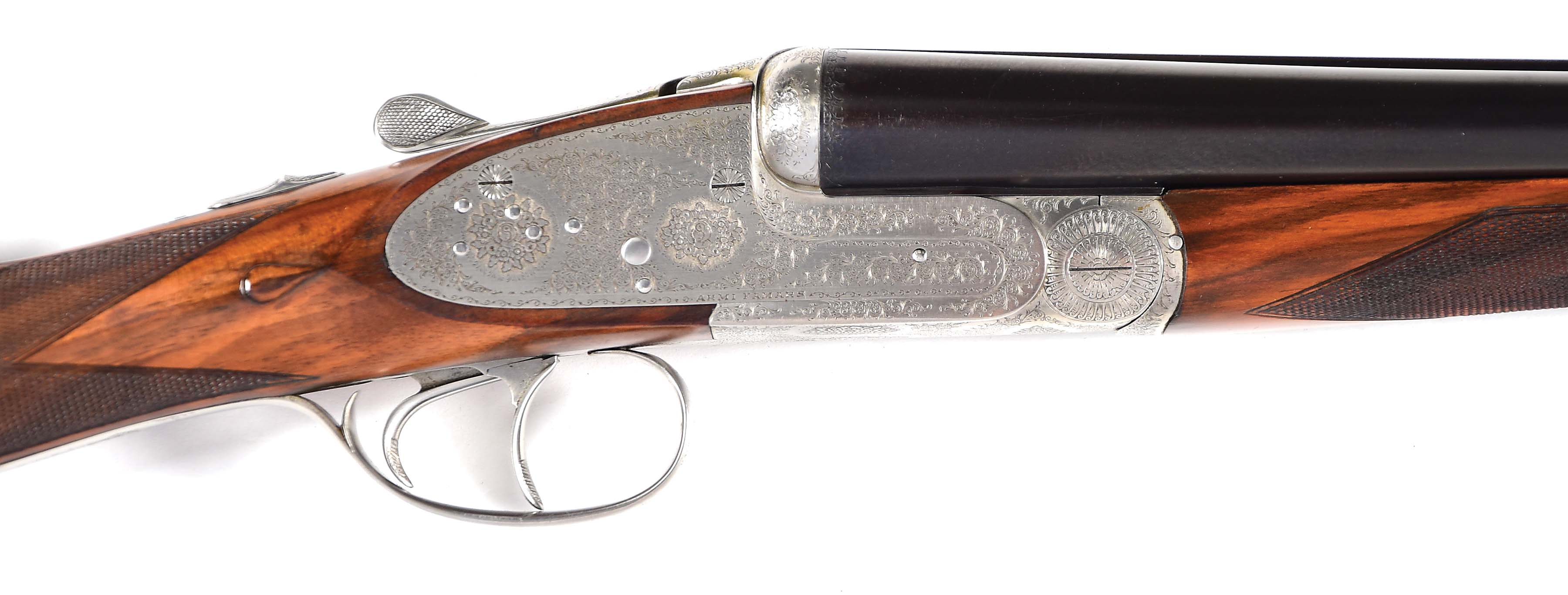 Lot Detail - (M) ARMI FAMARS SIDELOCK SIDE BY SIDE SHOTGUN WITH CASE.