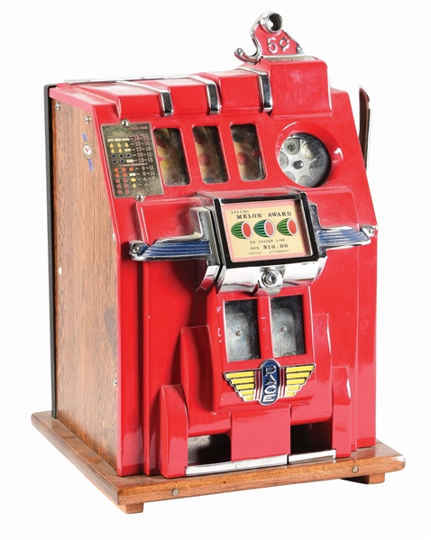 5¢ PACE MFG. CO. COMET SPECIAL SLOT MACHINE.