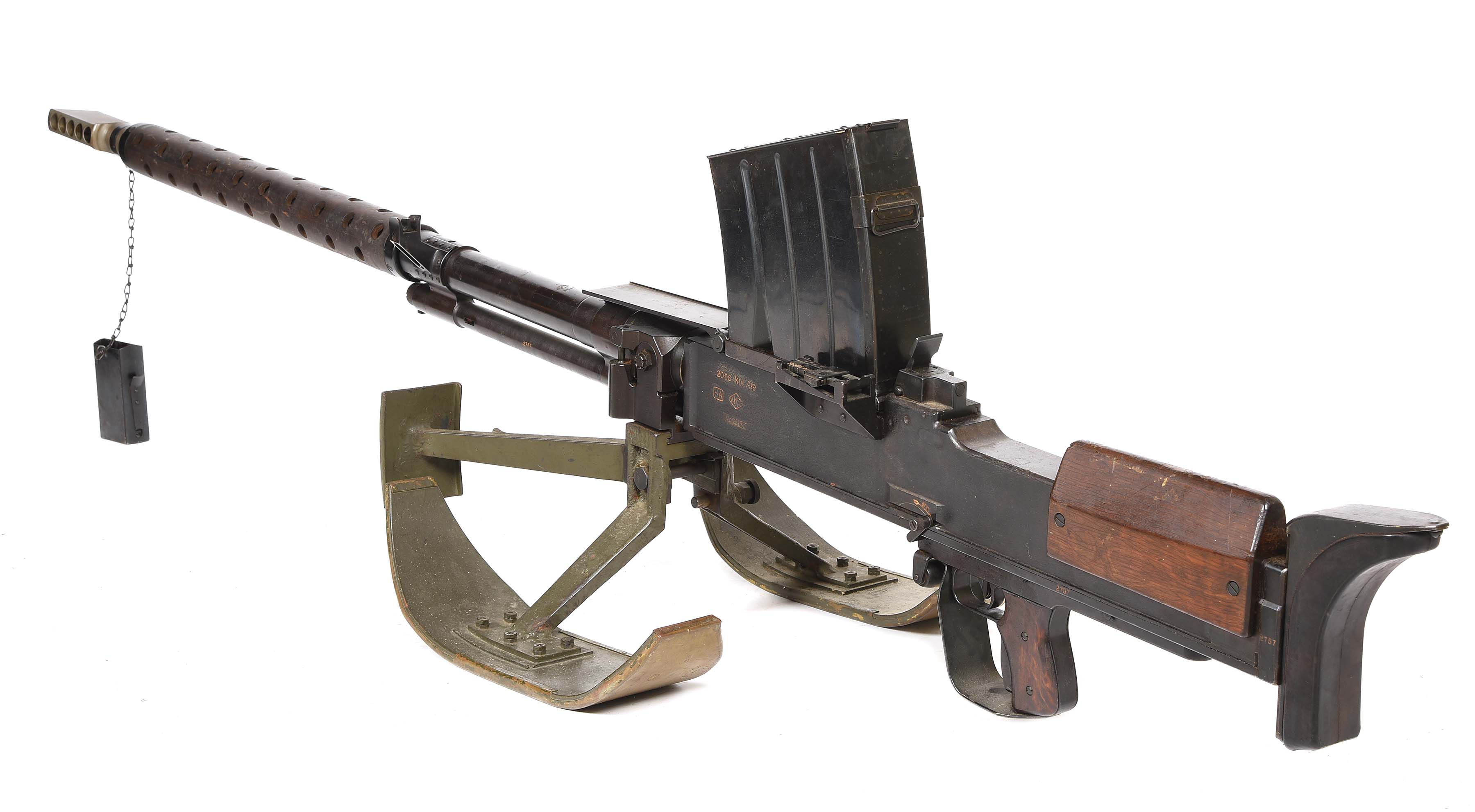 D) high condition finnish lahti 20MM anti-tank rifle (destructive device)(c...