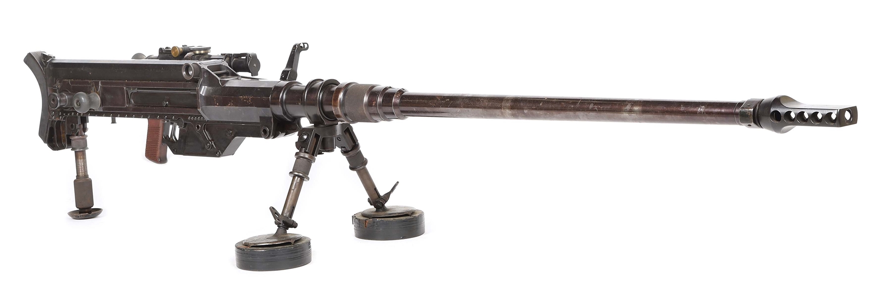 (D) EXCEPTIONAL MATCHING SOLOTHURN S18-1000 ANTI-TANK RIFLE (DESTRUCTIVE DEVICE) (CURIO AND RELIC).