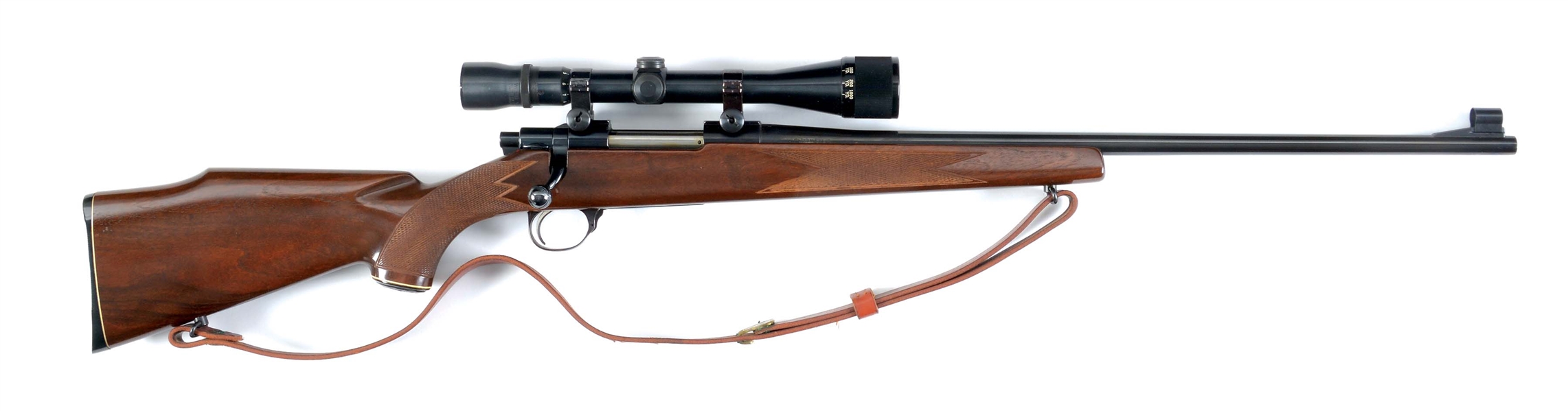 (M) SAKO FORESTER BOLT ACTION RIFLE WITH SCOPE.
