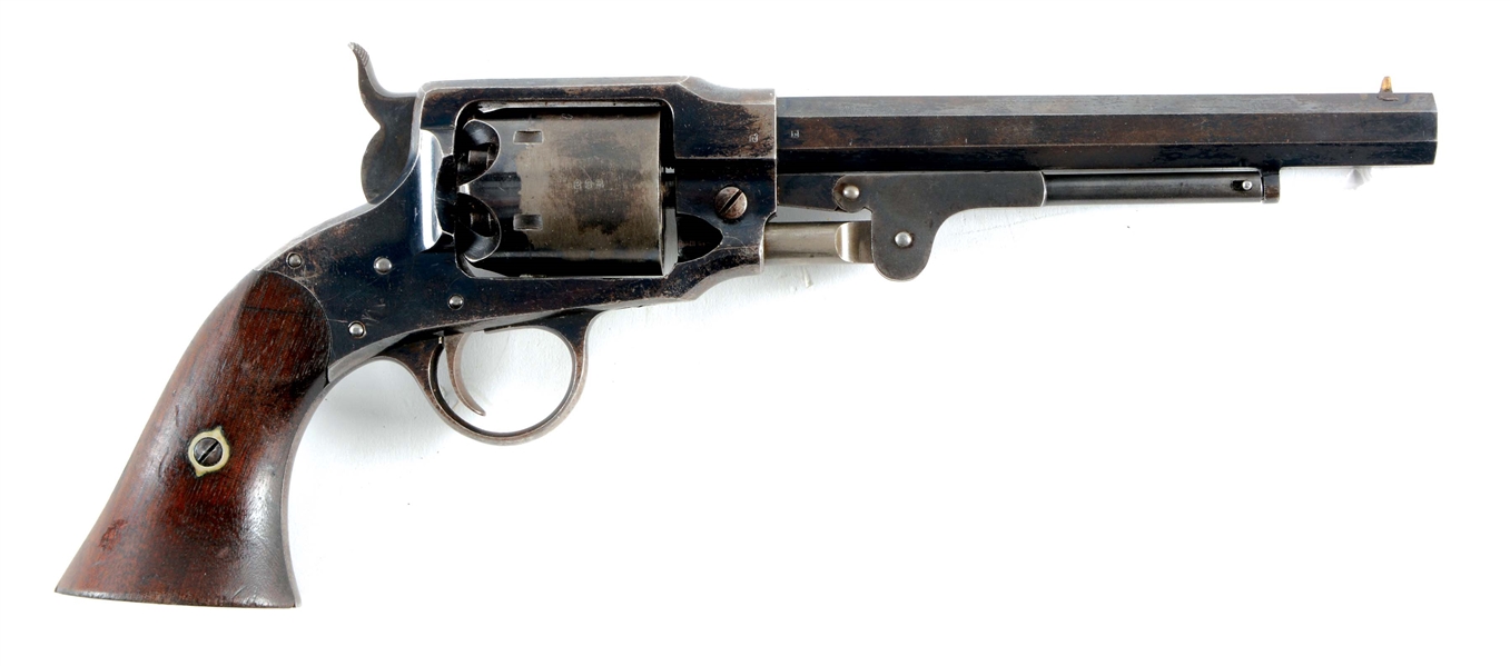 (A) ROGERS AND SPENCER ARMY PERCUSSION REVOLVER.
