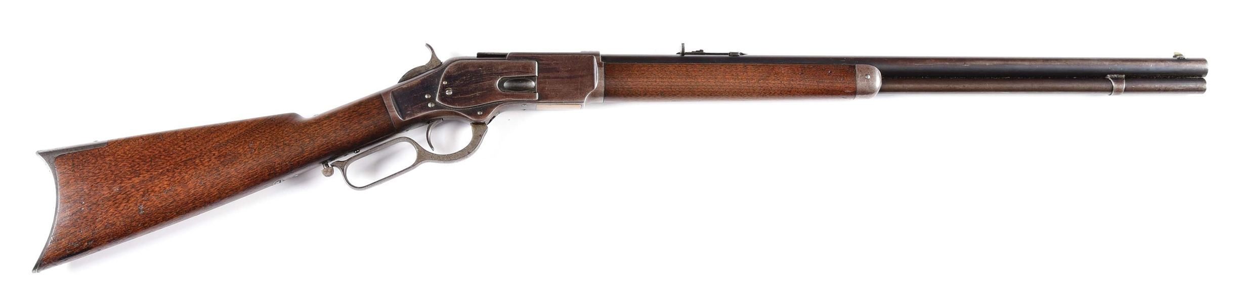 (A) WINCHESTER FIRST MODEL 1873 RIFLE (1875).