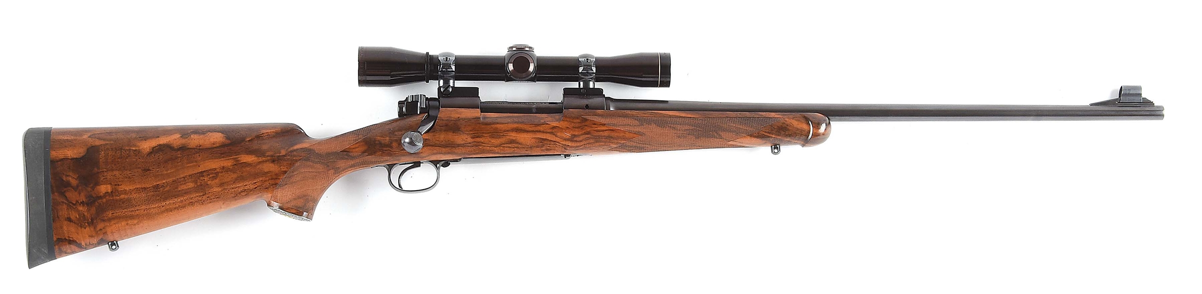 (C) CUSTOM STOCKED PRE-64 WINCHESTER MODEL 70 FEATHERWEIGHT .30-06 BOLT ACTION RIFLE (1953).