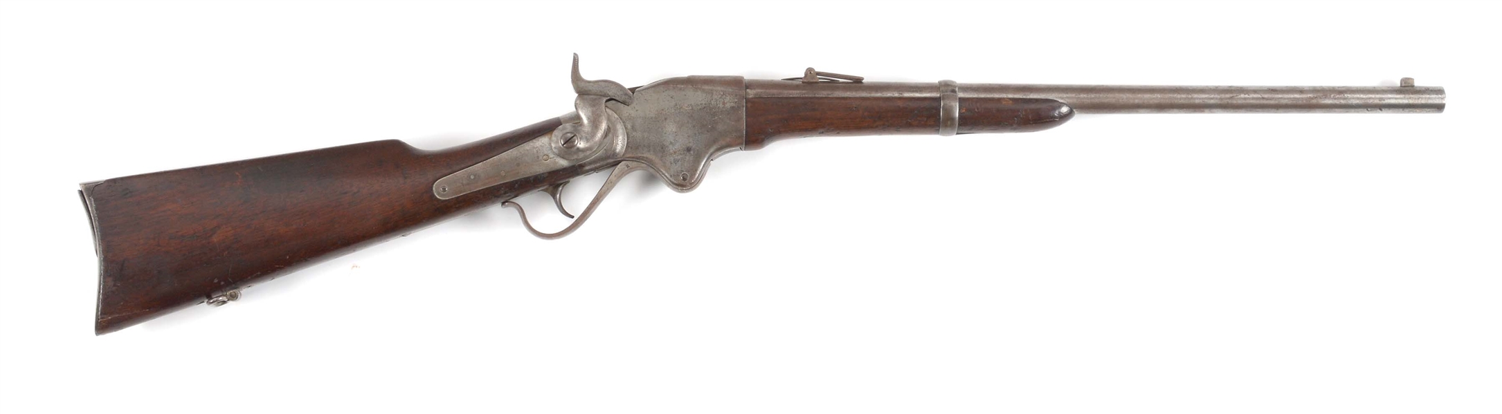 (A) SPENCER REPEATING LEVER ACTION CARBINE.