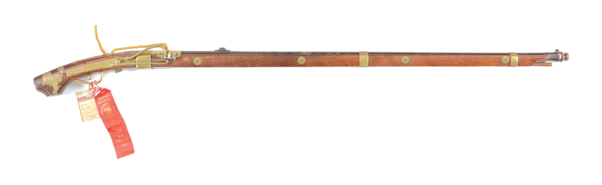 (A) EXCEPTIONALLY FINE ELABORATE ENDO PERIOD JAPANESE MATCHLOCK RIFLE.