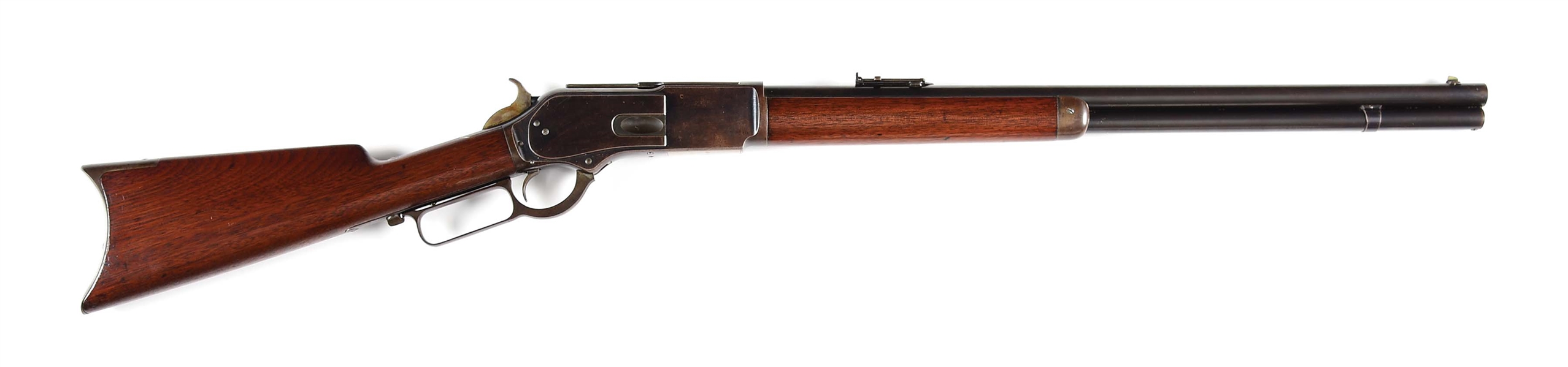(A) WINCHESTER 1876 .45-60 LEVER ACTION RIFLE.