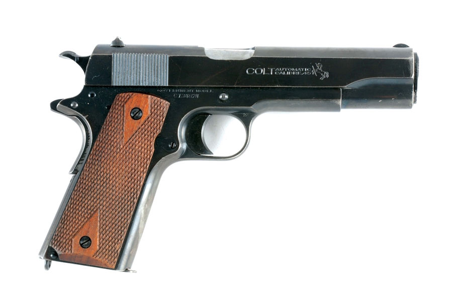 (C) COLT 1911 COMMERCIAL .45 SEMI AUTOMATIC PISTOL (1923).