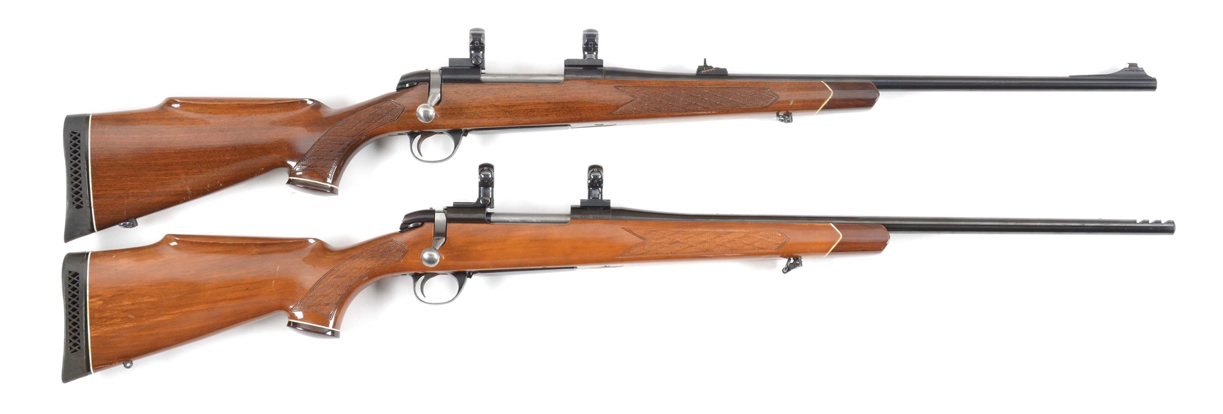 (M) LOT OF 2 BSA/ITHACA BOLT ACTION RIFLES.