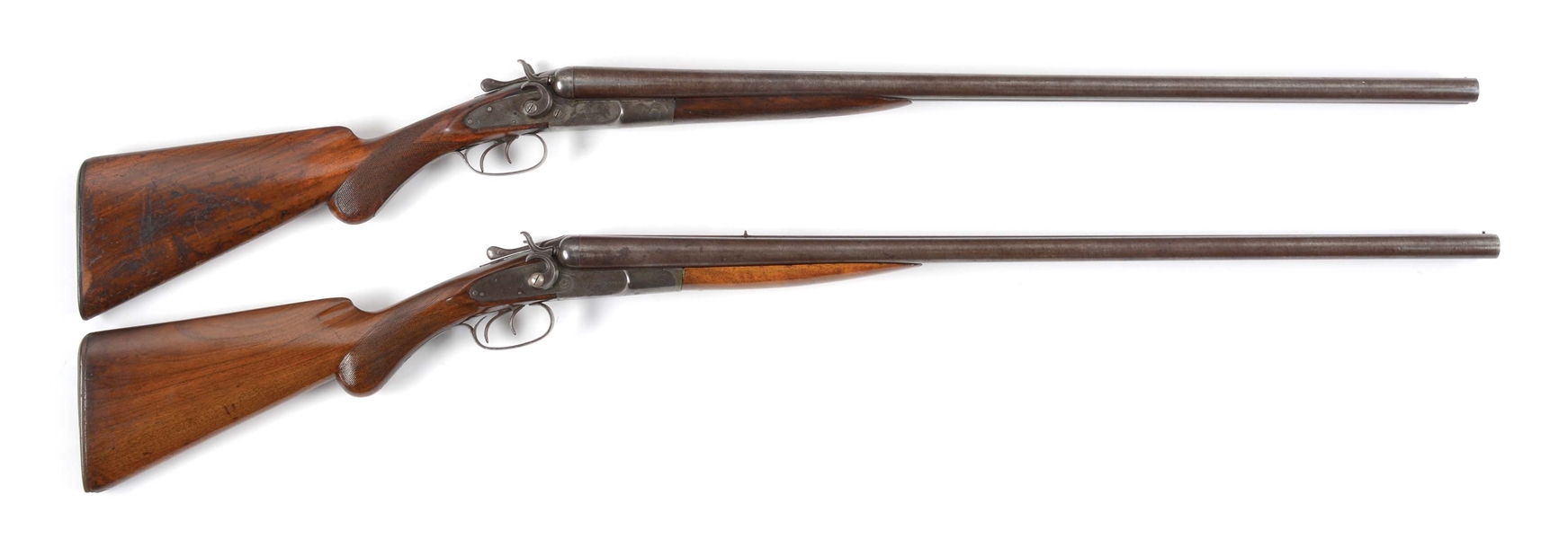 (A) LOT OF TWO: TWO WILKES BARRE SHOTGUNS.