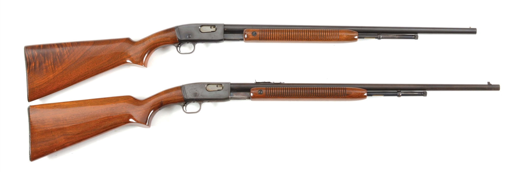 (C) LOT OF TWO: TWO REMINGTON SLIDE ACTION RIFLES.