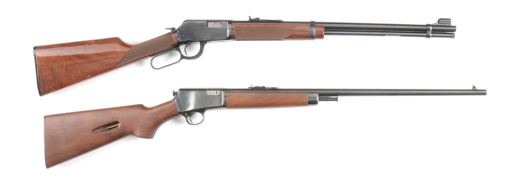 (C) LOT OF TWO: TWO WINCHESTER RIMFIRE RIFLES.