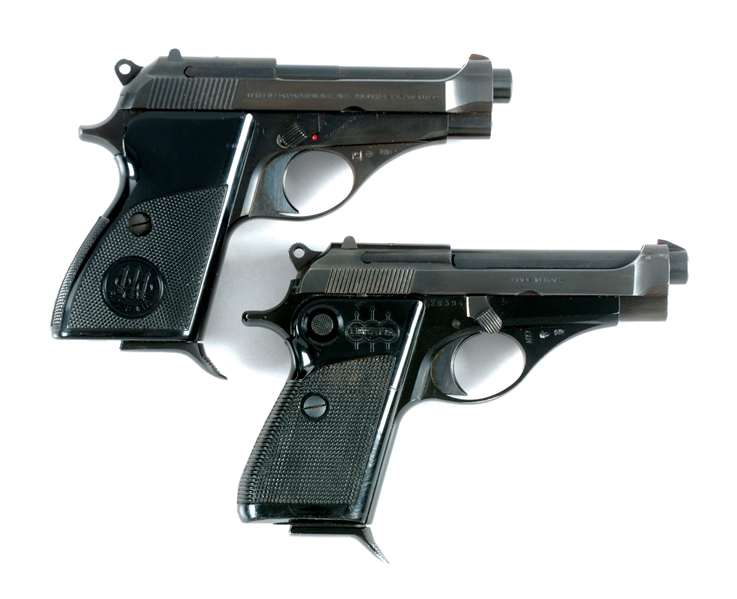 (M) COLLECTORS LOT OF TWO: TWO BERETTA 70S PISTOLS.