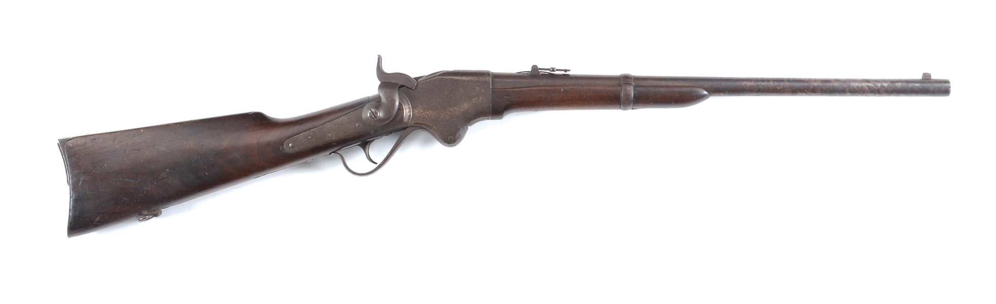 (A) SPENCER 1860 .56-50 LEVER ACTION RIFLE.