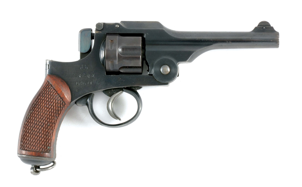 (C) VERY FINE JAPANESE TYPE 26 REVOLVER WITH HOLSTER.