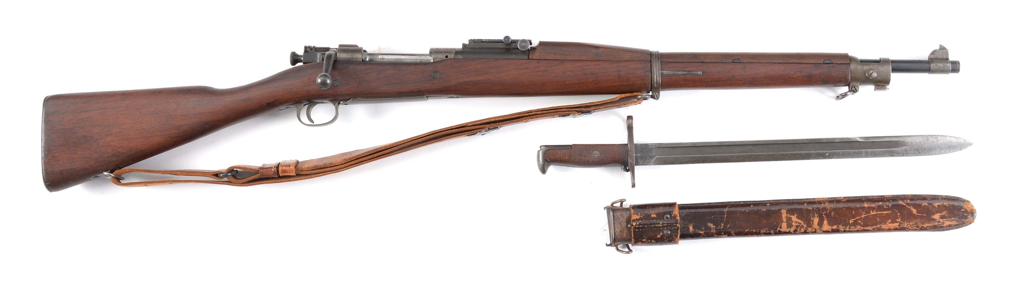(C) SPRINGFIELD 1903 BOLT ACTION MILITARY RIFLE WITH BAYONET