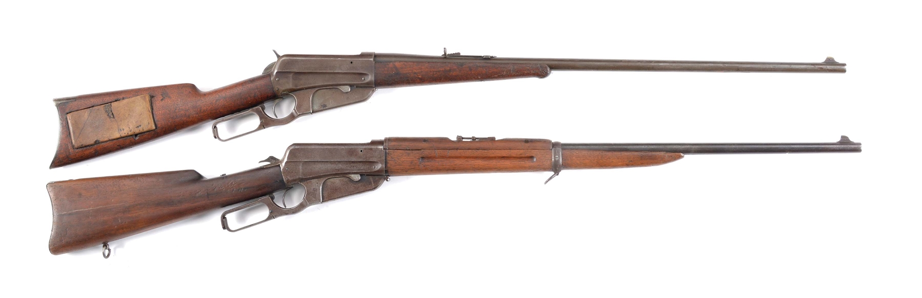 (C) LOT OF TWO WINCHESTER 1895 LEVER ACTION RIFLES