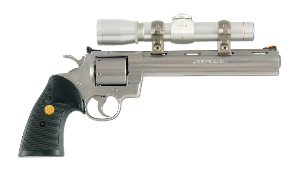 (M) RARE COLT STALKER REVOLVER WITH FACTORY SCOPE  ONE OF ONLY 200 EVER PRODUCED