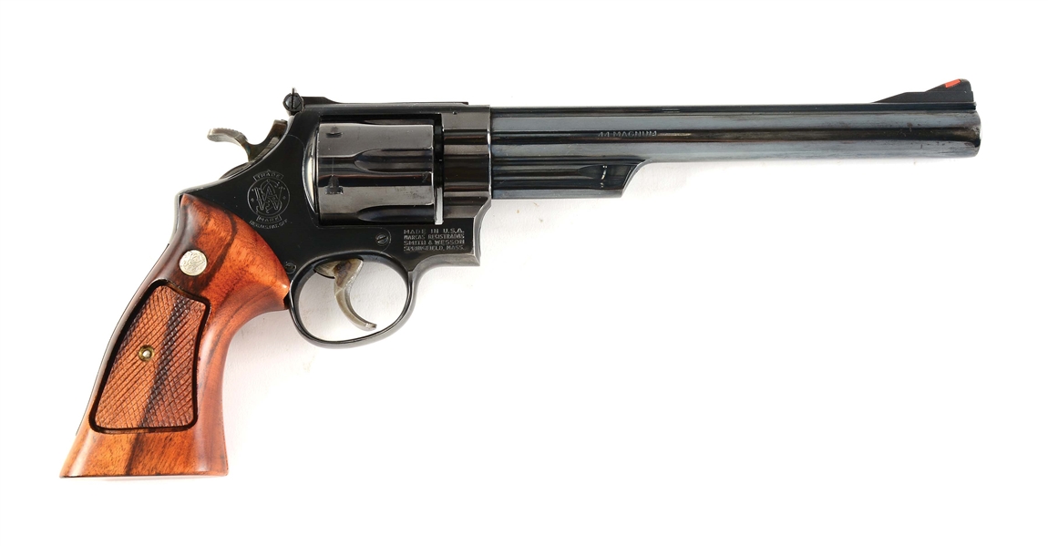 (M) SMITH & WESSON MODEL 29-2 .44 MAGNUM REVOLVER WITH FACTORY PRESENTATION CASE.