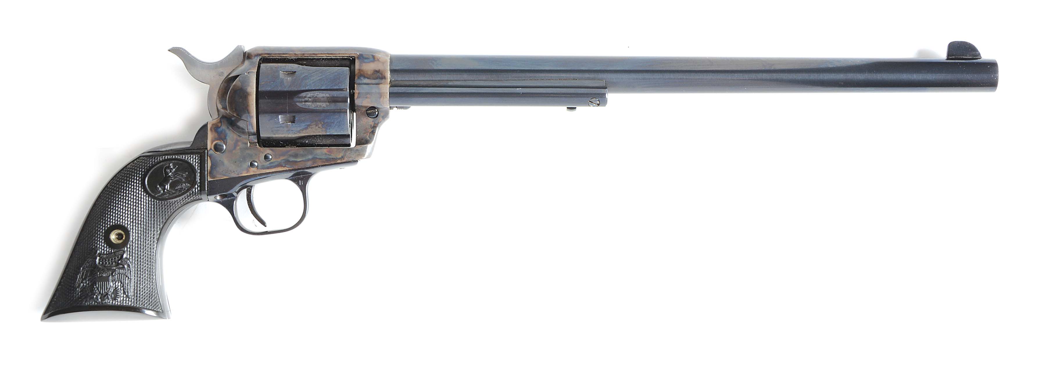 M) colt 3RD generation buntline single action army .45 revolver (1982). 