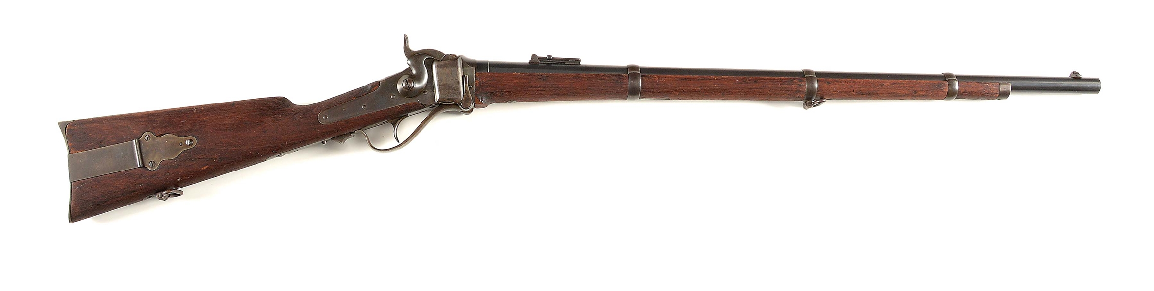 (A)UNCOMMON MODEL 1874 SHARPS MILITARY RIFLE.