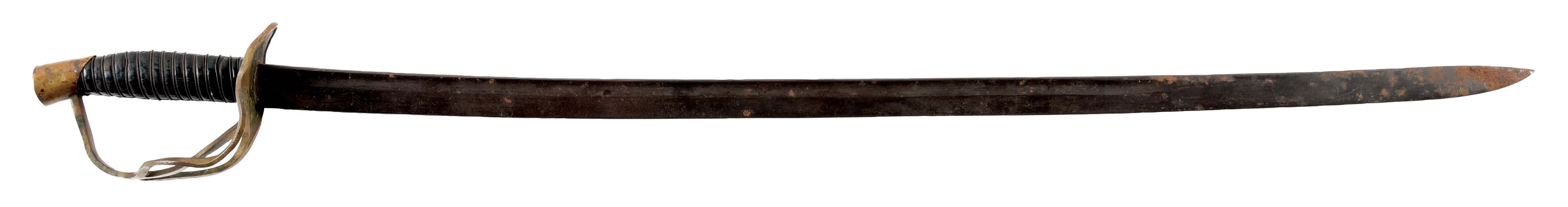 CONFEDERATE STATES ARMORY CAVALRY SABER.