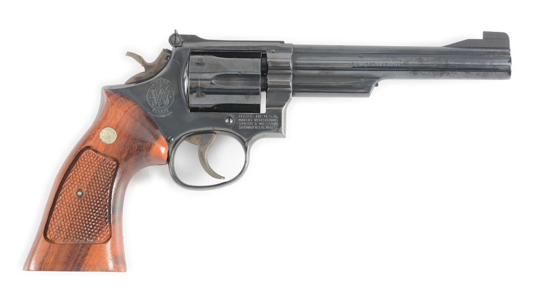 (M) SMITH AND WESSON 19-4 REVOLVER.