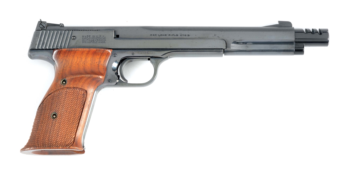 (M) SMITH AND WESSON 41 SEMI AUTOMATIC PISTOL.