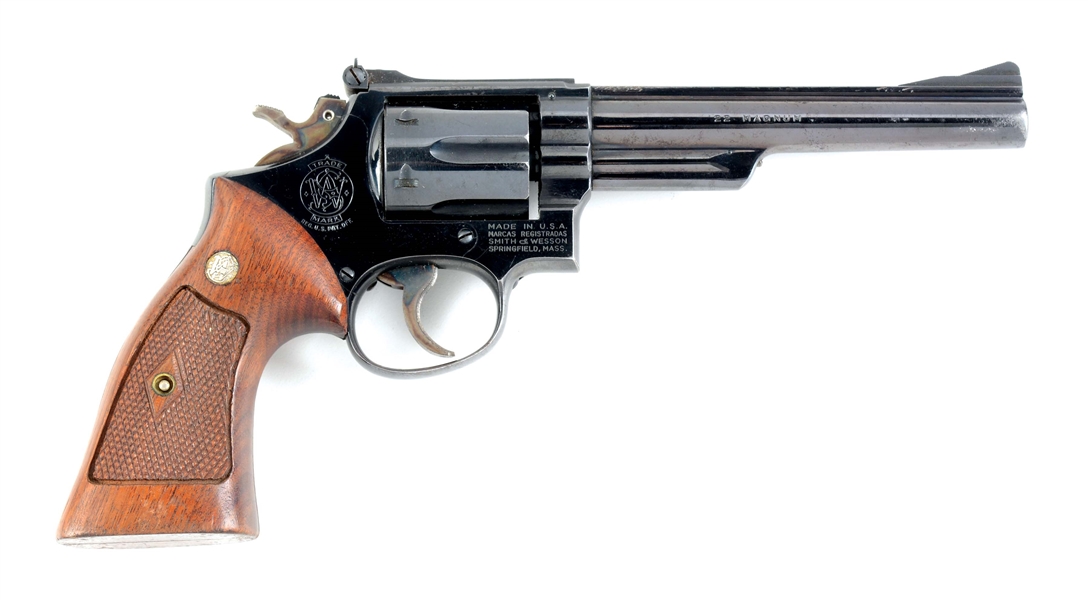 (C) SMITH AND WESSON 53 JET REVOLVER WITH BOX