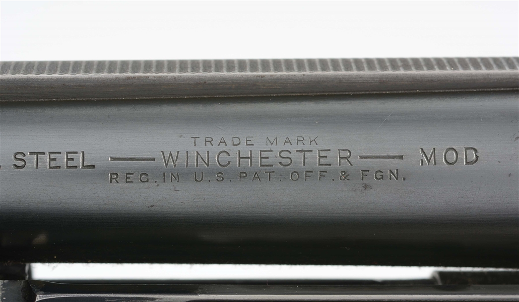 Lot Detail - (M) WINCHESTER MODEL 12 BLACK DIAMOND TRAP SLIDE ACTION ...