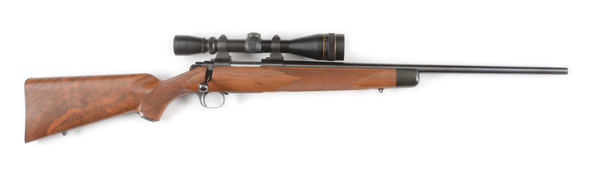 (M) KIMBER 84 .223 BOLT ACTION RIFLE WITH SCOPE.