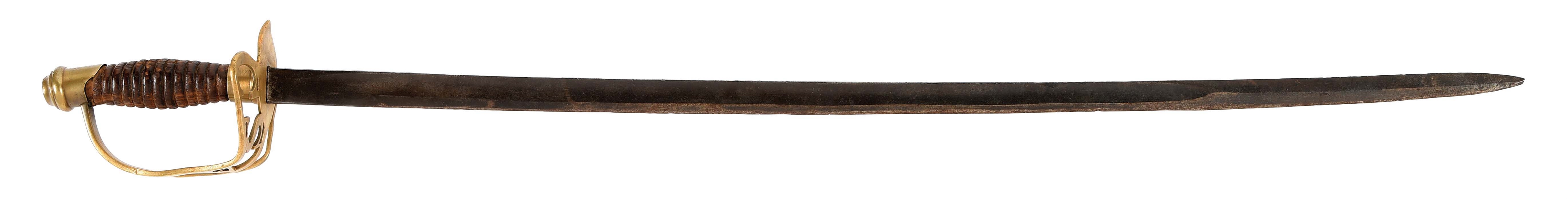 RARE CONFEDERATE STATES ARMORY STAFF & FIELD OFFICERS SWORD.