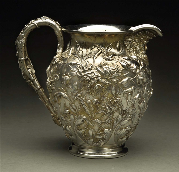 AN S KIRK & SON CO. STERLING WATER PITCHER.